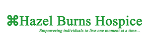 Navigate to Hazel Burns Hospice logo